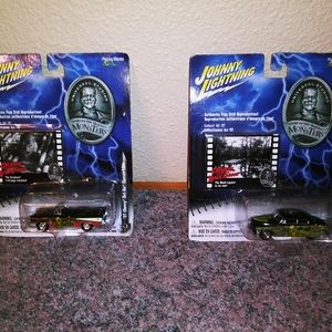 2 New in Pkg Johnny Lightning Collectable Cars